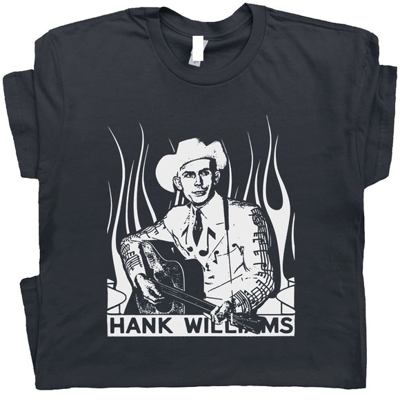 Ayah_Sall Other - Hank Williams Sr. T Shirt Retro Country Music Shirts Unisex Tee Shirt